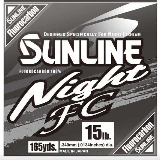 Sunline Night Fluorocarbon - Clear Blue