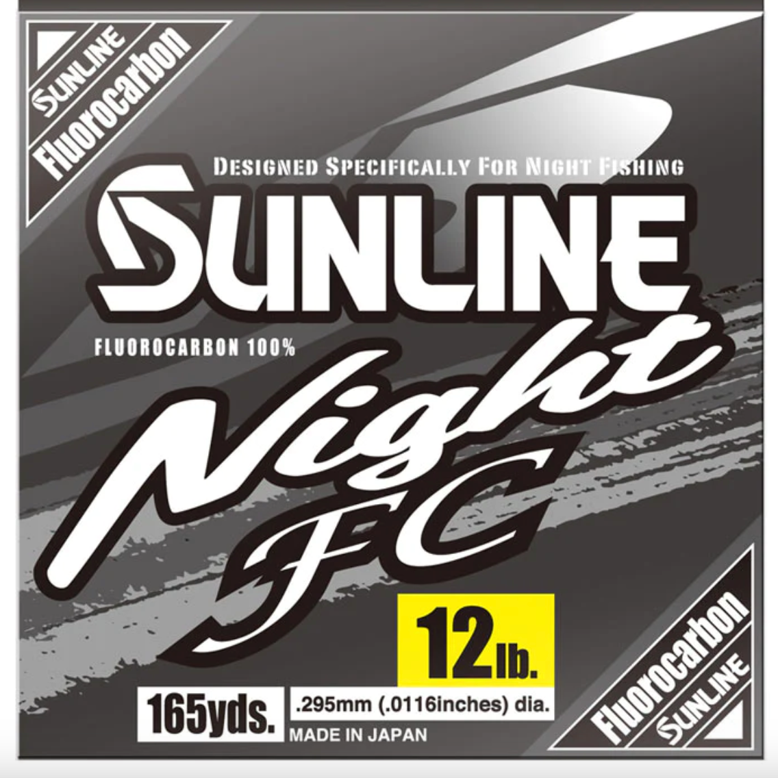 Sunline Night Fluorocarbon - Yellow