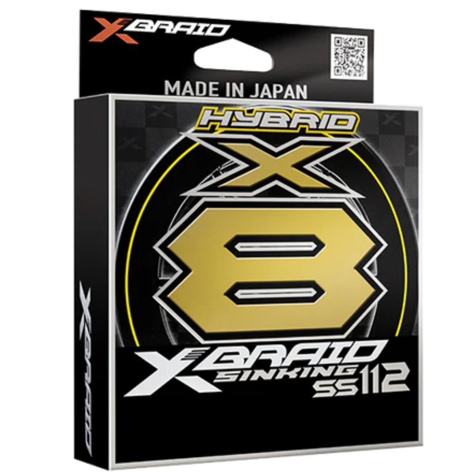 Daiwa X-Braid X8 Slow Sinking Braided Line - Yellow